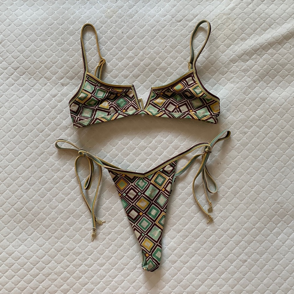 Bydee swimwear bikini, Samos top and Malaga bottom